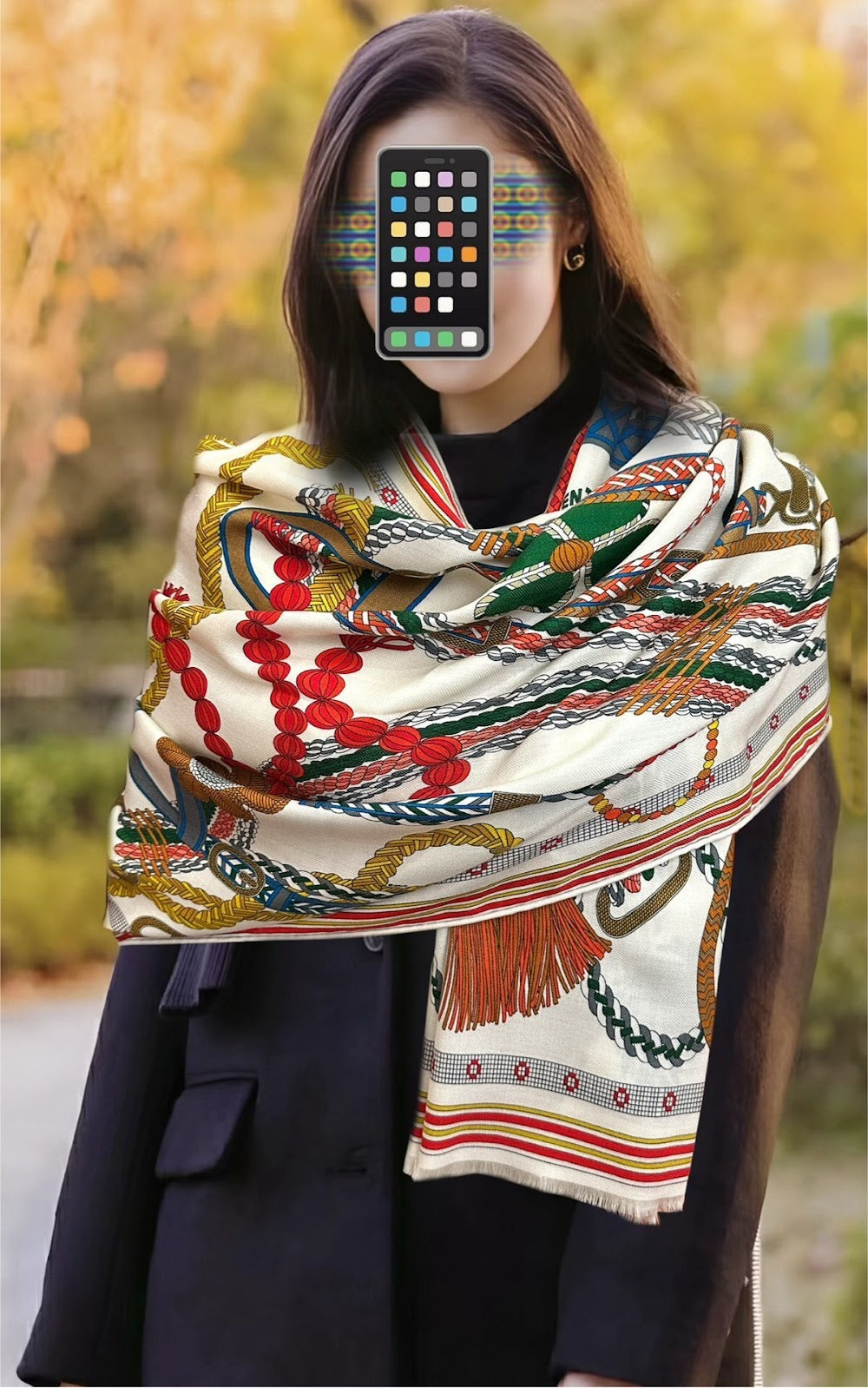 Dragons Bags Premium Designer Scarf --99345