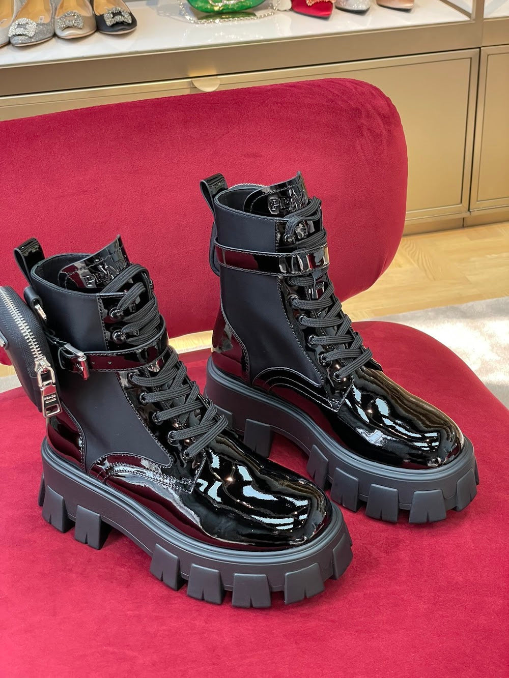 Dragons Bags Prada Luxury Heels --53320