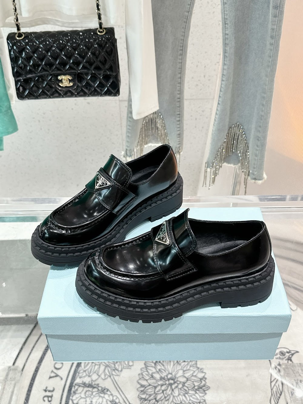 Dragons Bags Prada Luxury Heels --53324