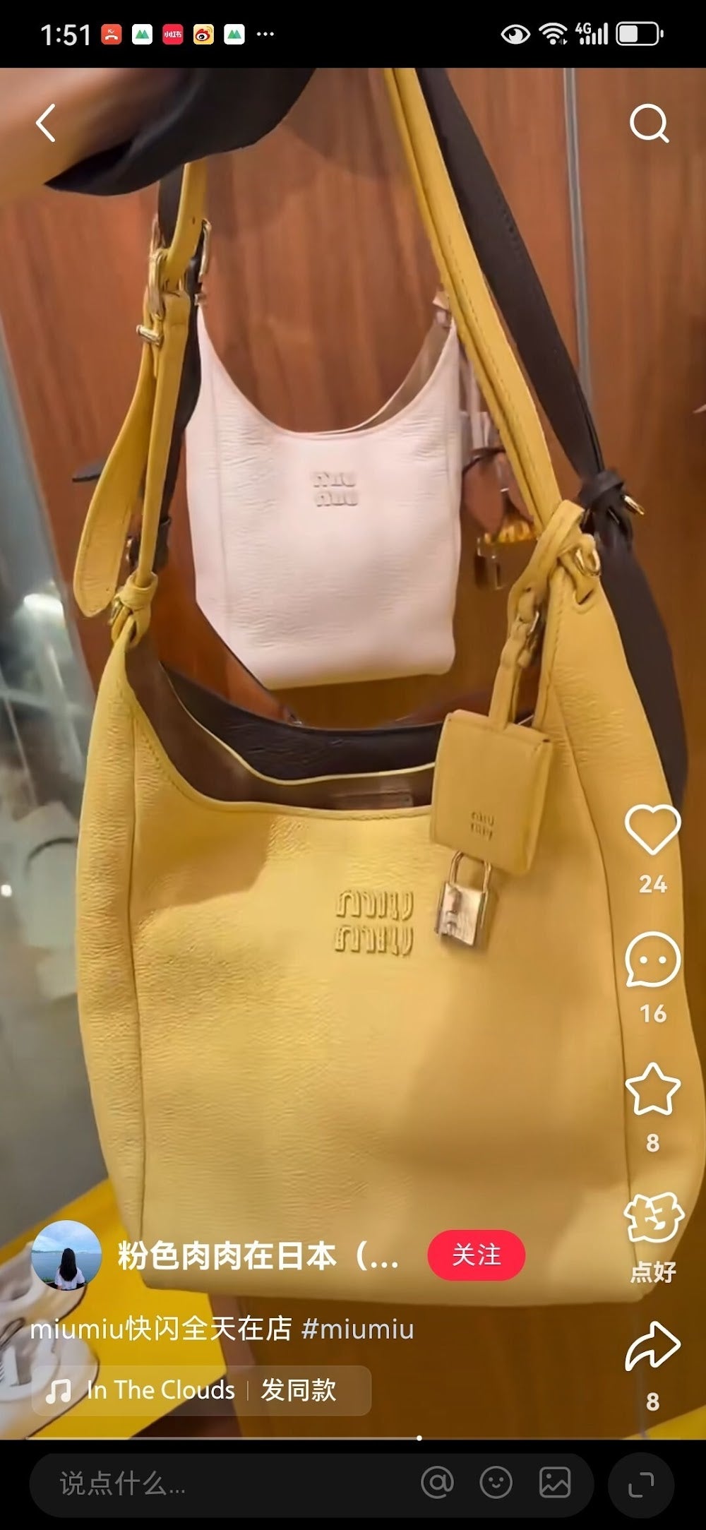 Dragons Bags Miun Miun Luxury Bag --122629