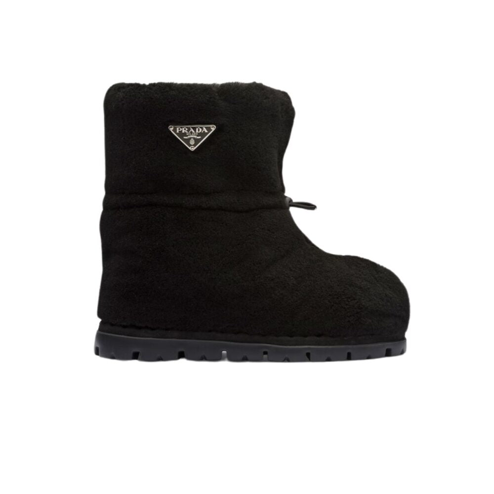 VBS SHEARLING BOOTIES BLACK 1U258N 173 F0002 F ZF20