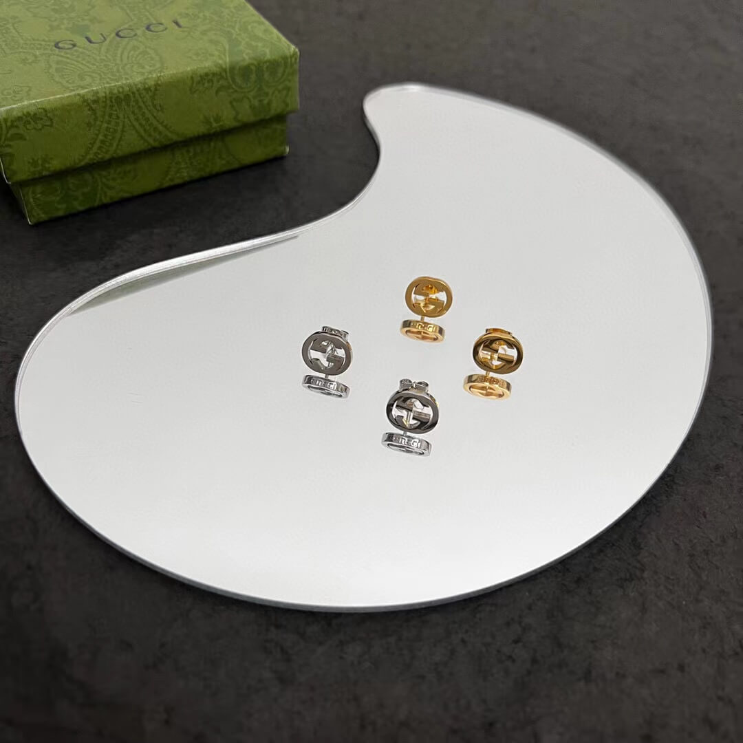 VBS Earrings brass yellow gold 220915 Free shipping