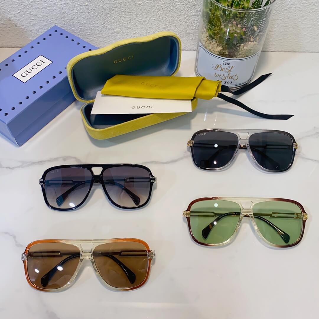 GUCC Fashion Dual Contrast Sunglasses VBS1105S