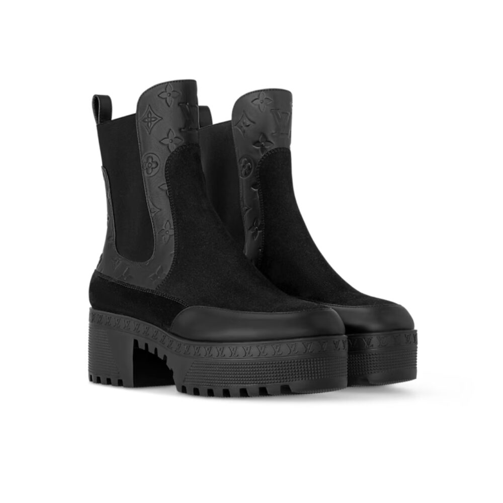 nmb LAUREATE PLATFORM CHELSEA BOOT BLACK 1AC7W6