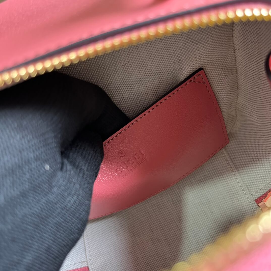 VBS744434 Blondie Handbag 17cm Rose Pink leather