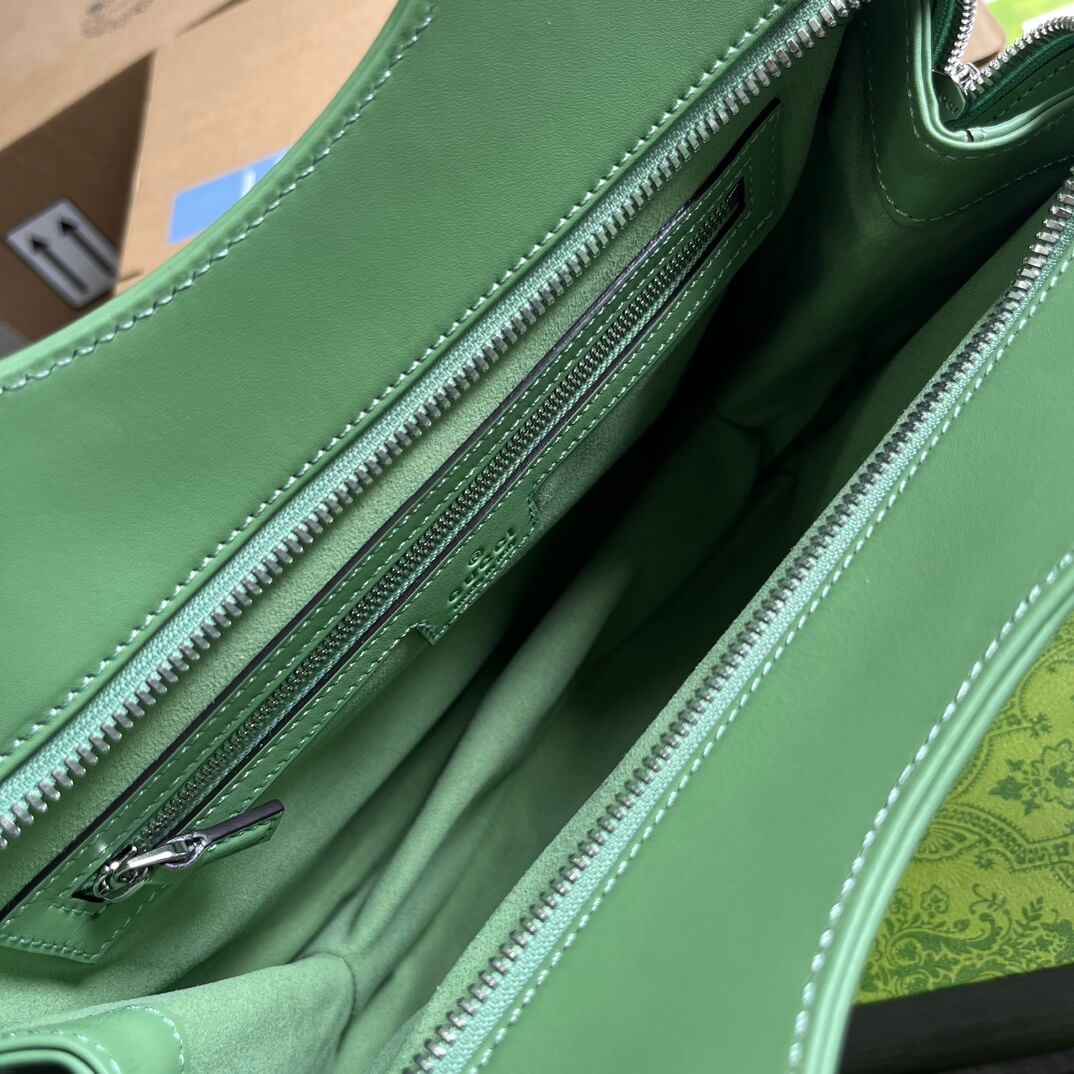 VBS 745918 totes Handbag 28cm light green/Genuine Leather
