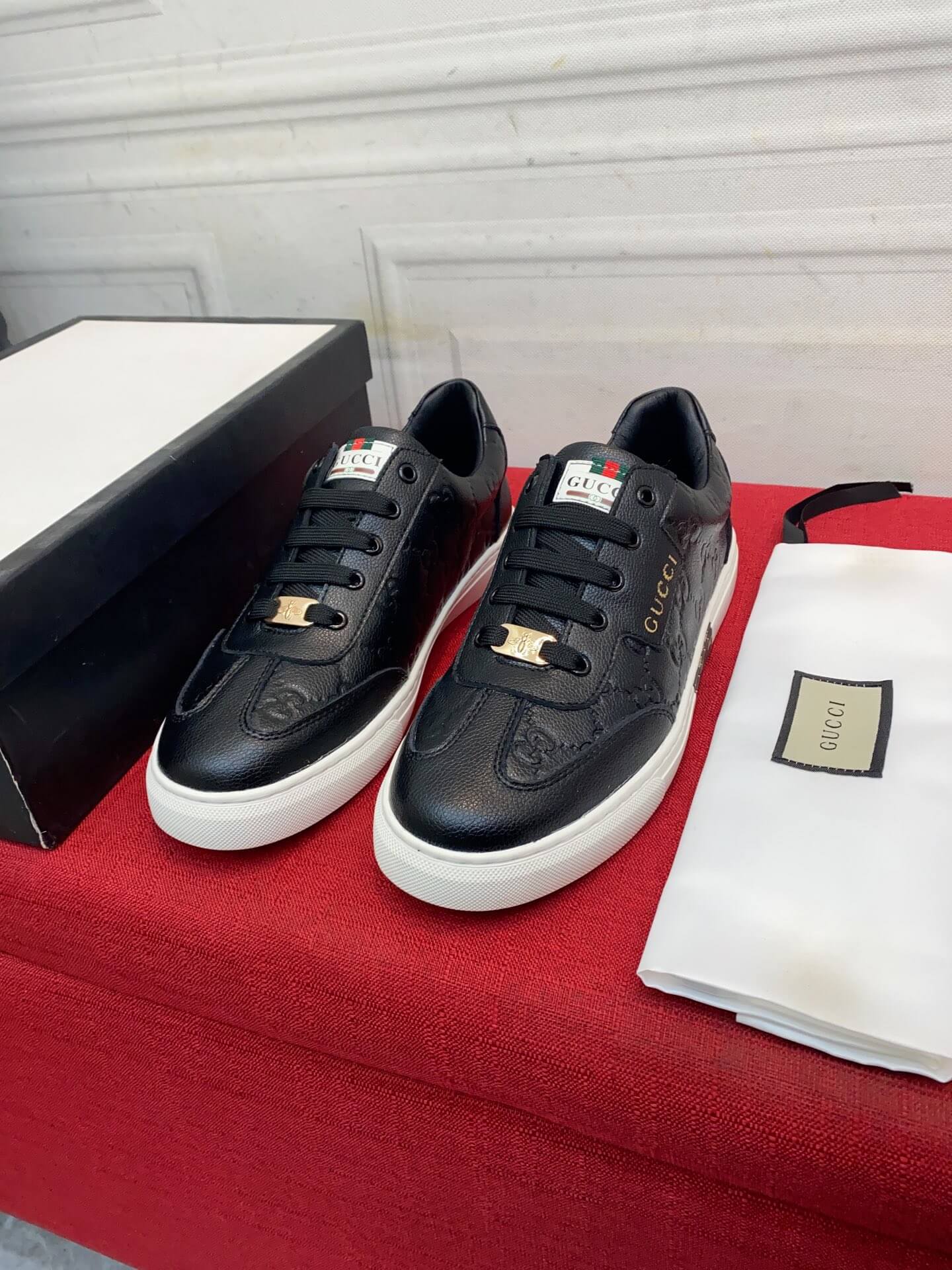 VBS Men's shoes Casual Korean style 38-44 Men's Size black