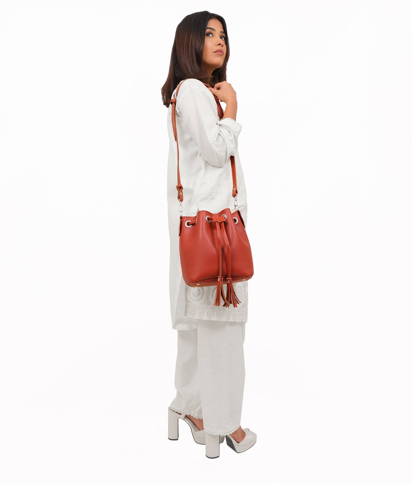 Rust bucket bag