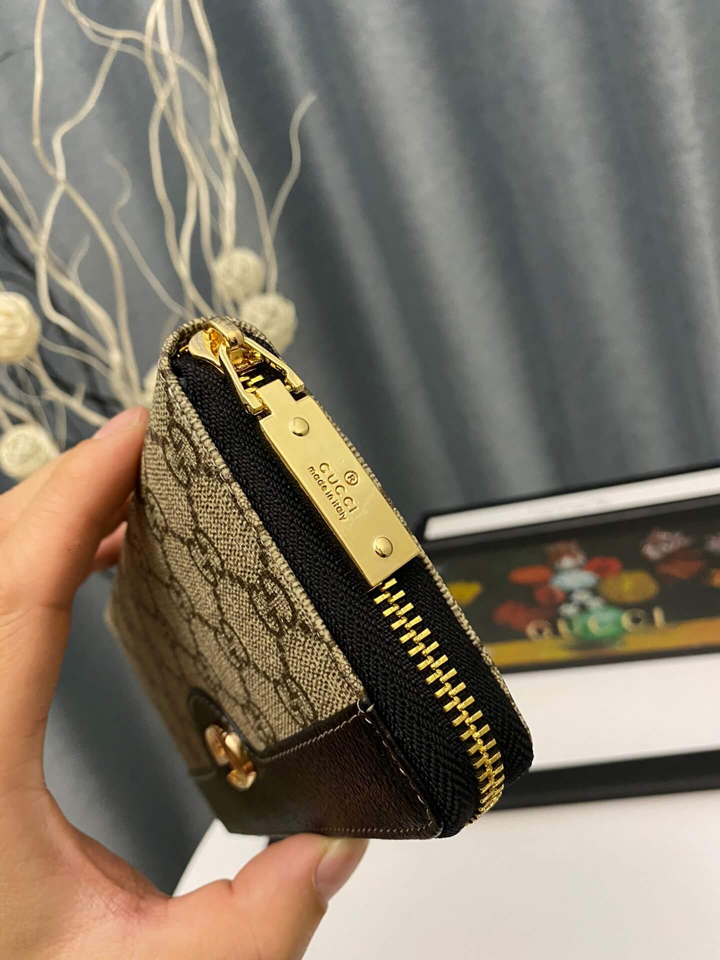 VBS9057 Men's bag wallet Free shipping brown
