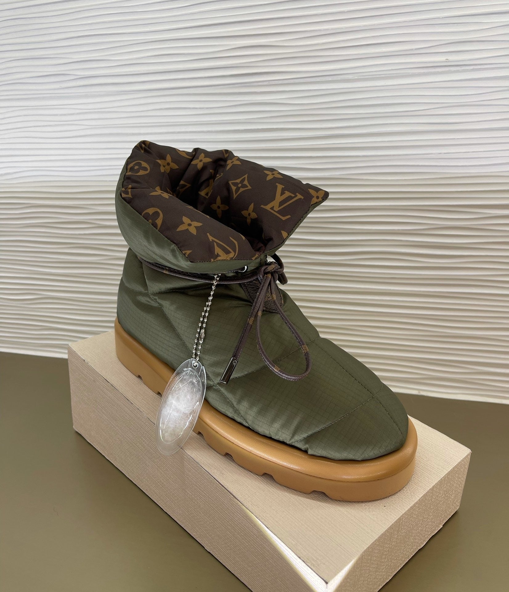 nmb PILLOW COMFORT ANKLE BOOT KAKI 1A8T3L