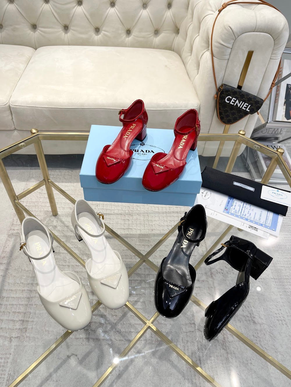 Dragons Bags Prada Luxury Heels --52964