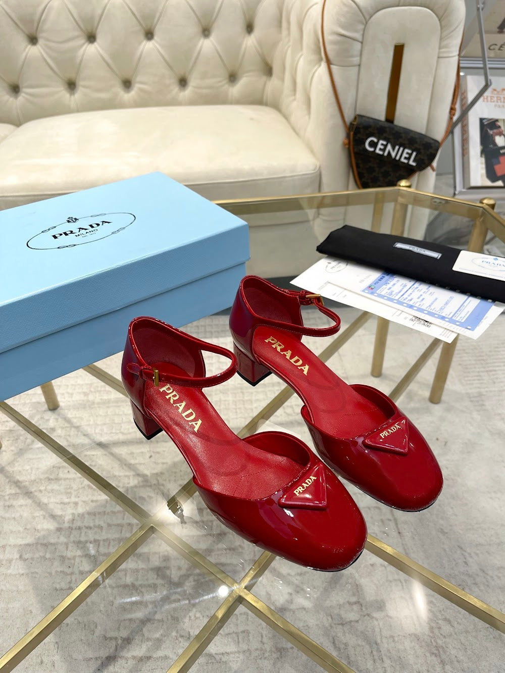 Dragons Bags Prada Luxury Heels --52964