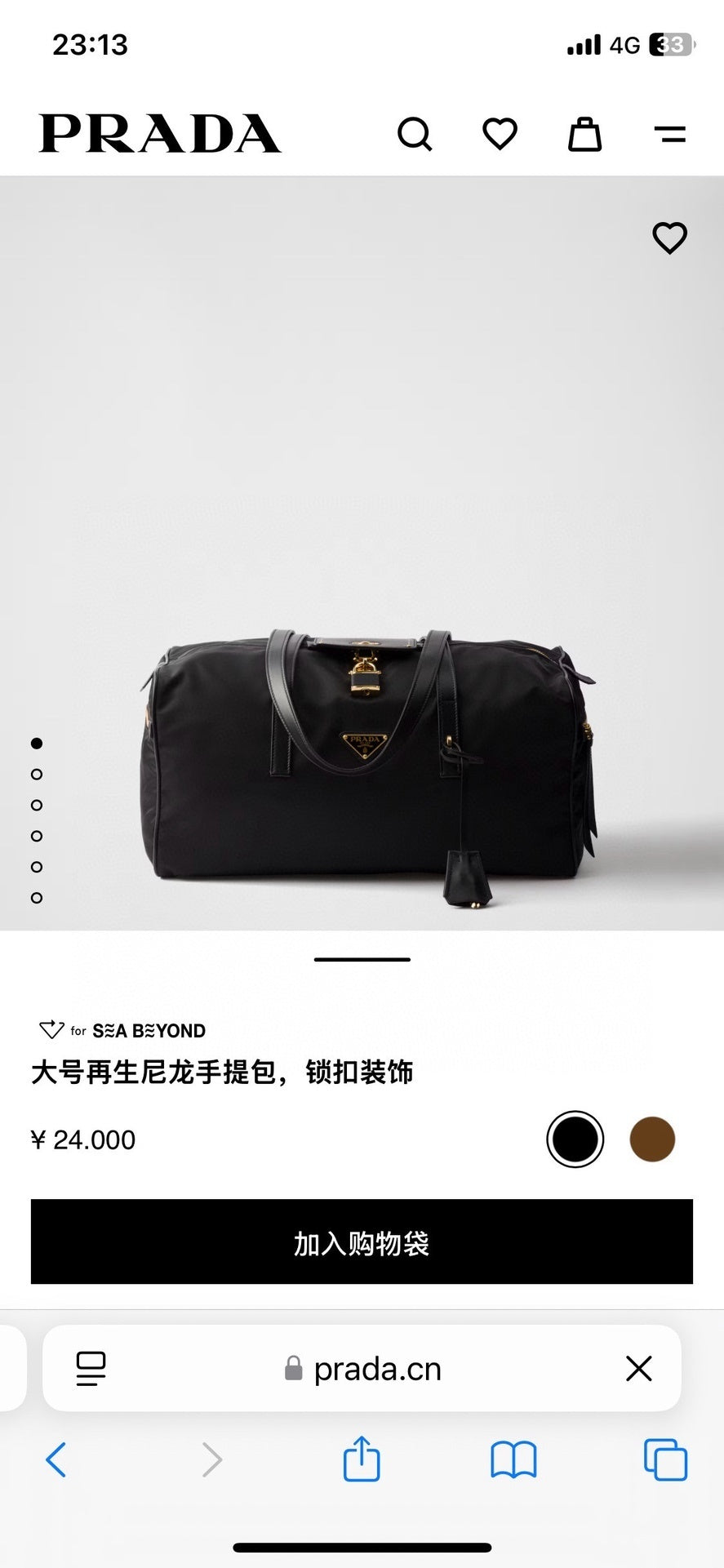 Dragons Bags Pradn Luxury Bag --101916