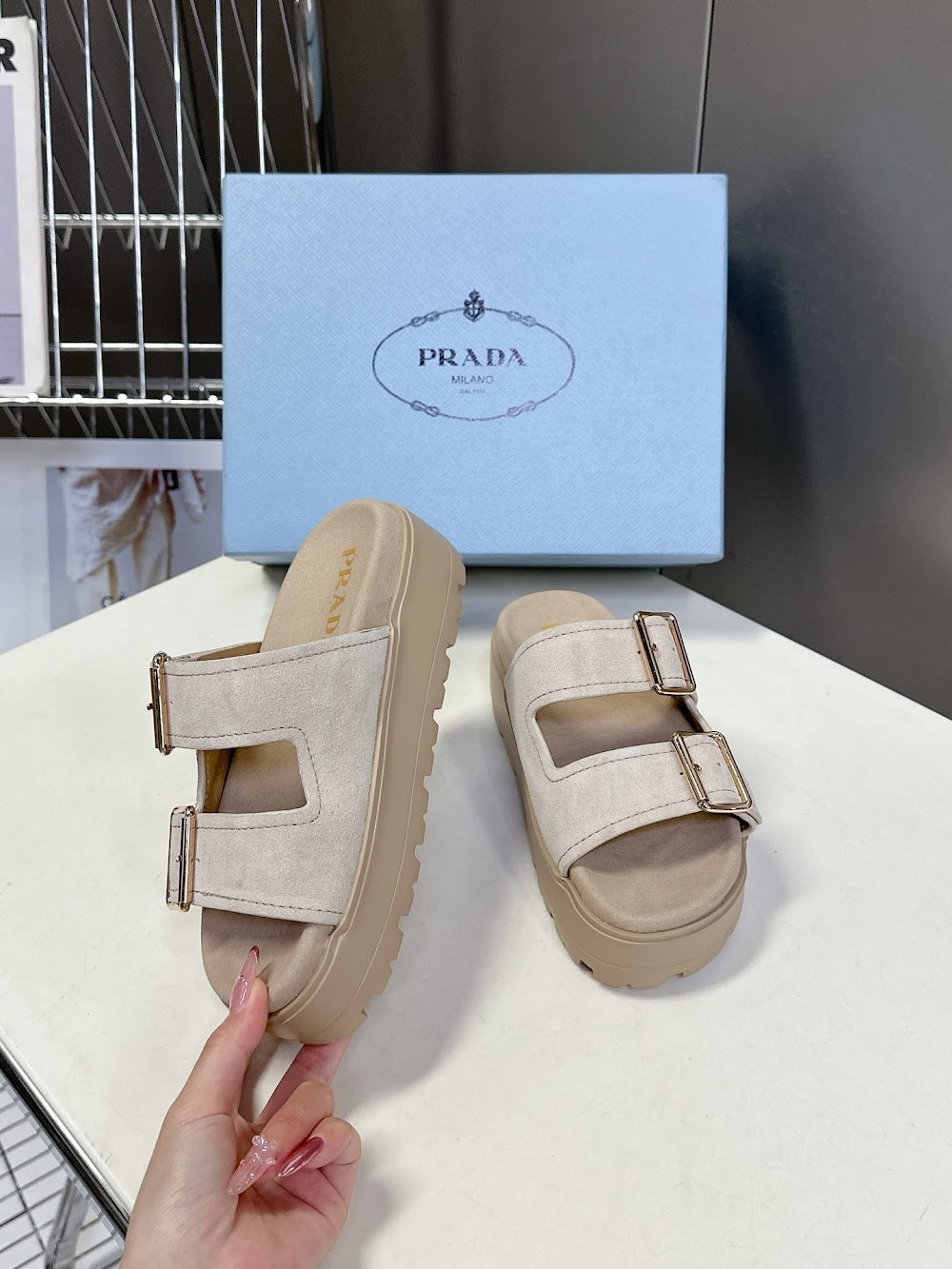 Dragons Bags Prada Luxury Heels --53515