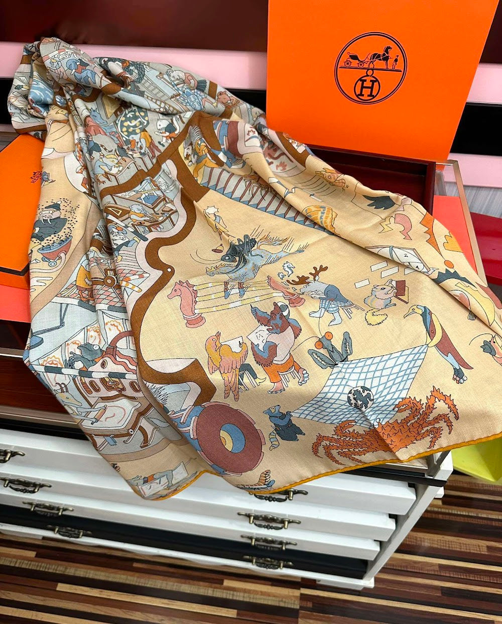 Dragons Bags Premium Designer Scarf --99349