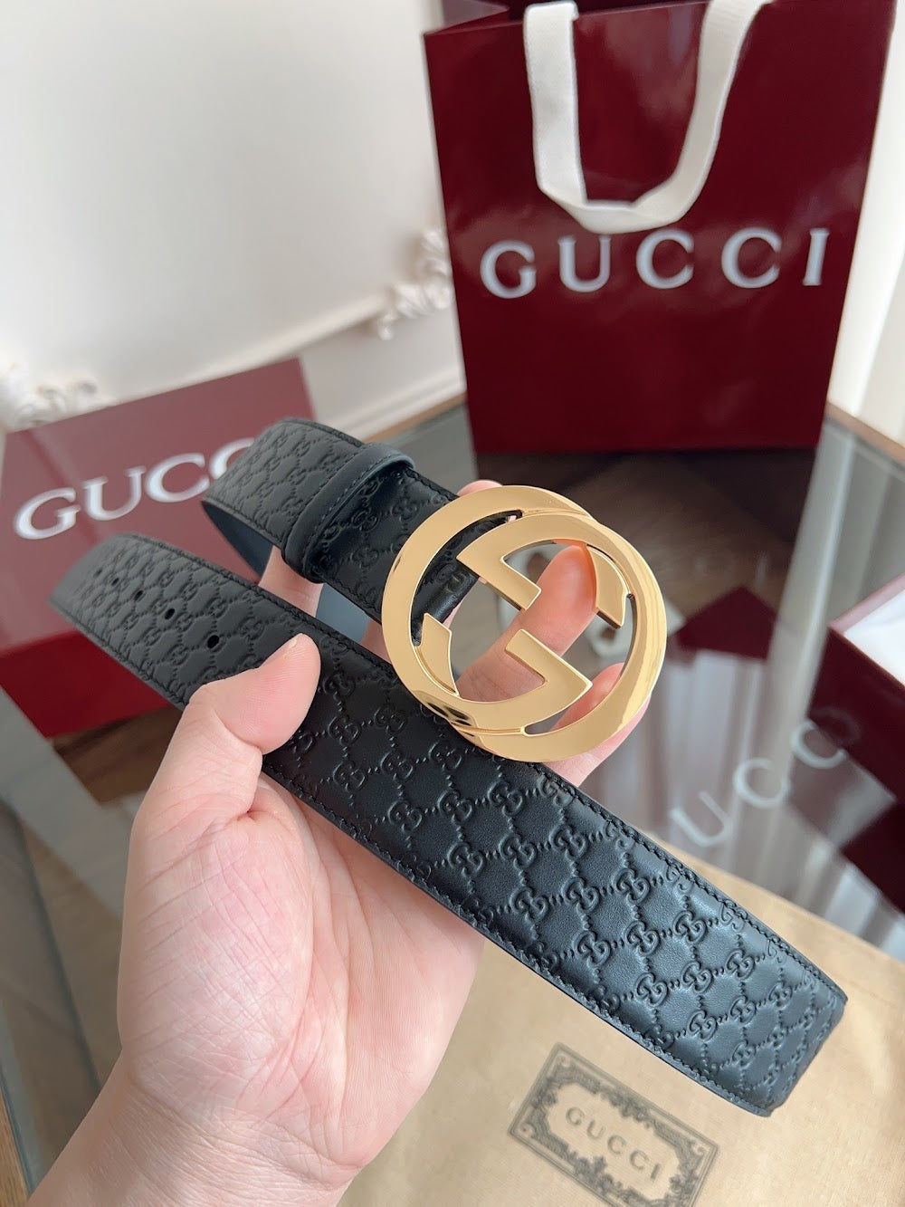 Dragons Bags Guccin Luxury Belt --105040