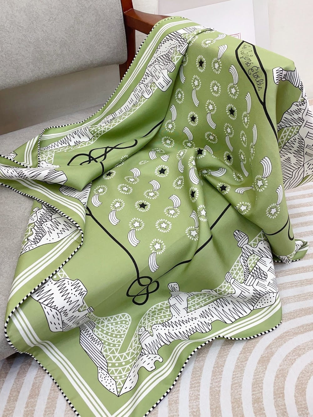 Dragons Bags Premium Designer Scarf --98825