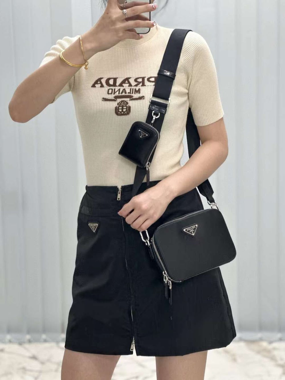 Dragons Bags Prada Luxury Bag --54257