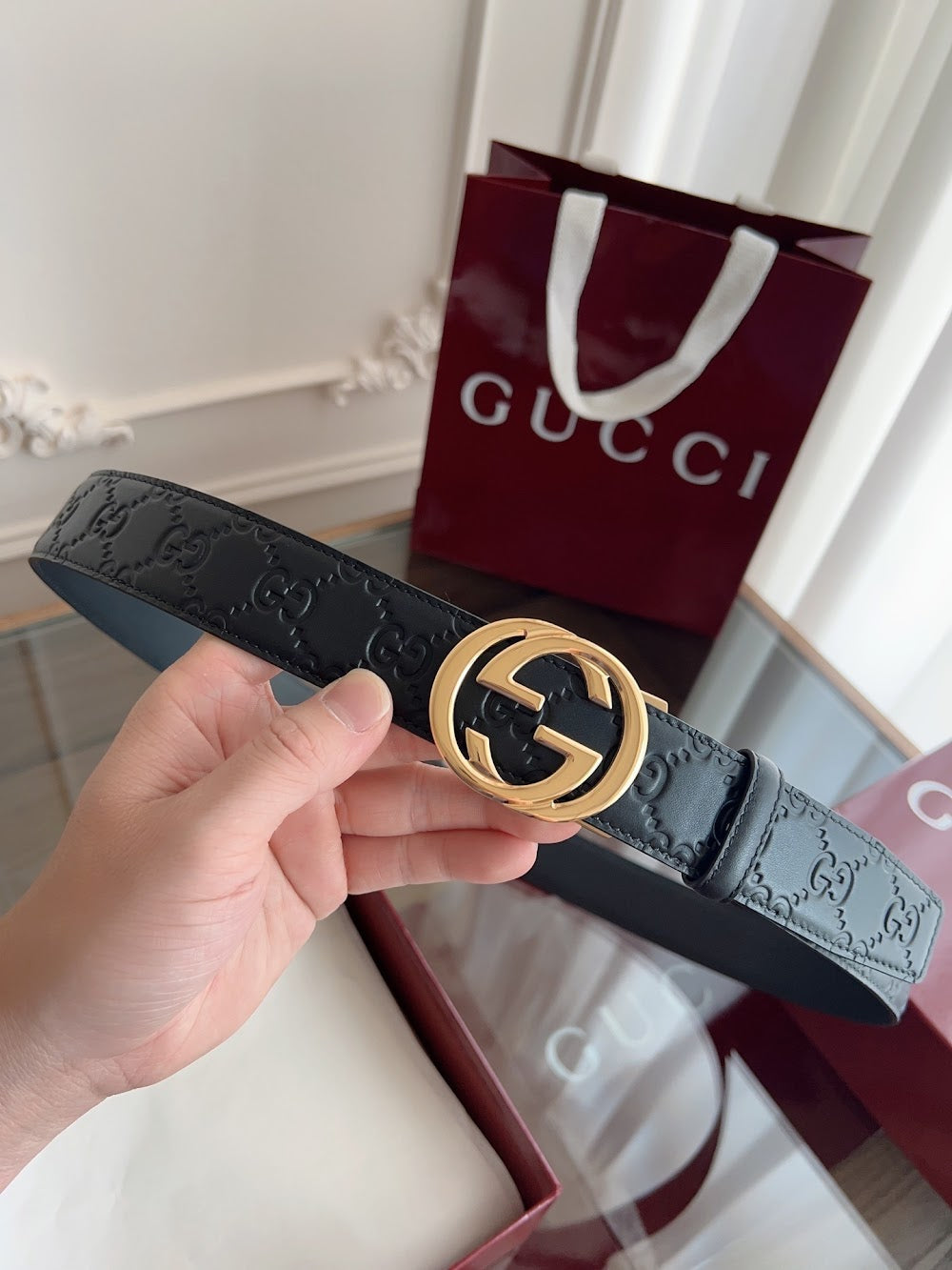 Dragons Bags Guccin Luxury Belt --105636