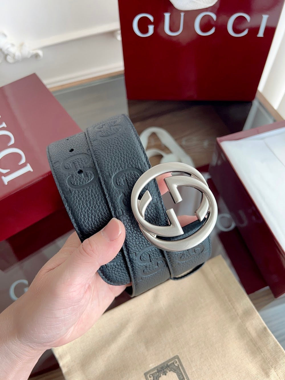 Dragons Bags Guccin Luxury Belt --105078
