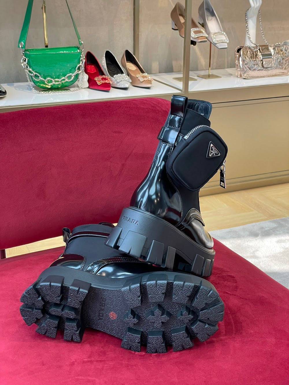 Dragons Bags Prada Luxury Heels --53047