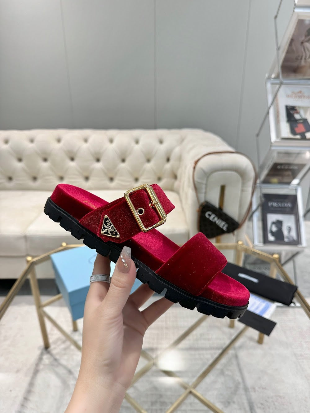 Dragons Bags Prada Luxury Heels --53483