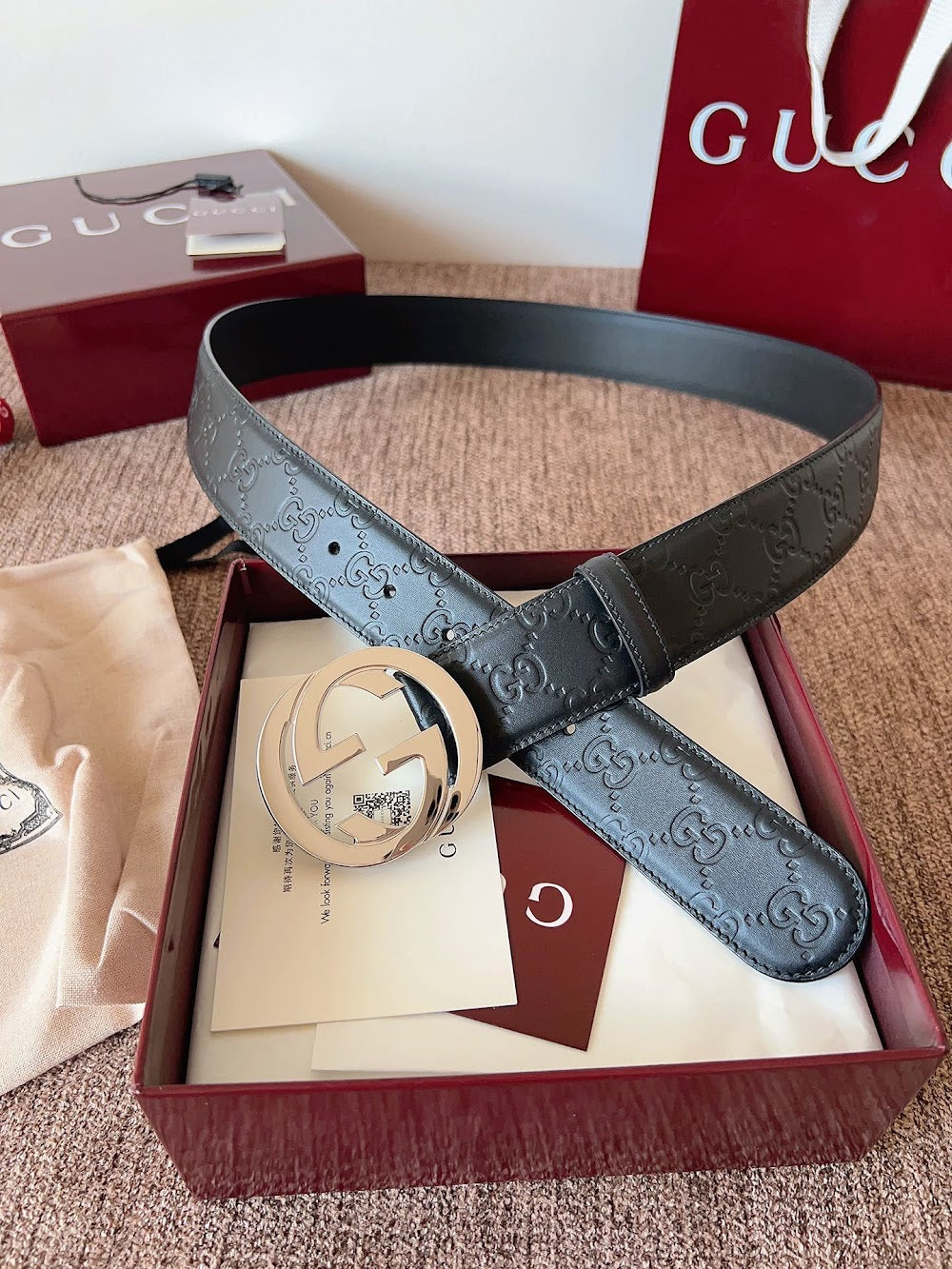 Dragons Bags Guccin Luxury Belt --105731