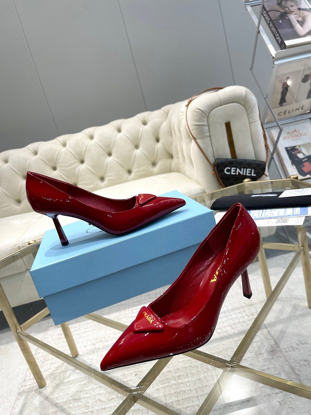 Dragons Bags Prada Luxury Heels --53355