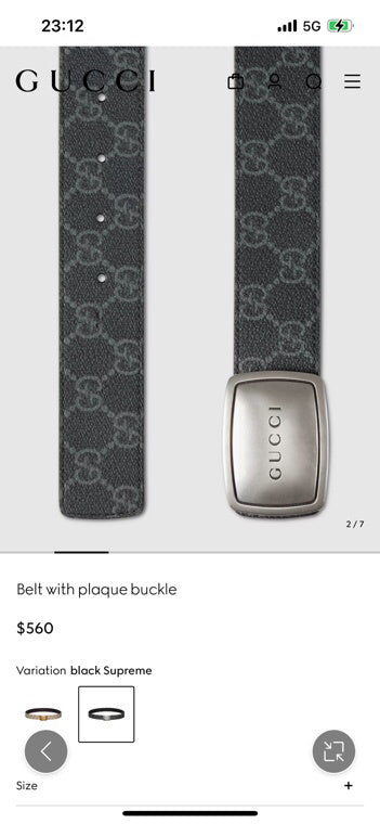 Dragons Bags Guccin Luxury Belt --108546