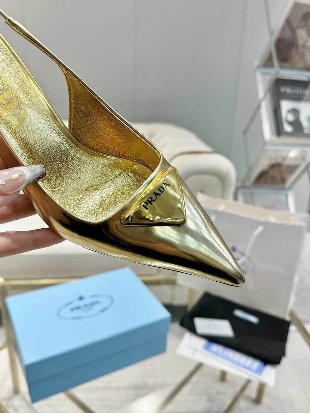 Dragons Bags Prada Luxury Heels --53454