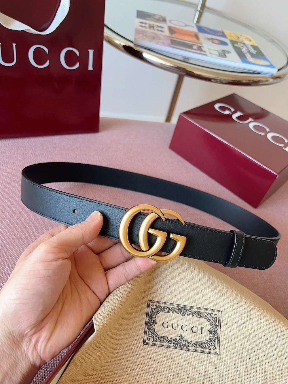 Dragons Bags Guccin Luxury Belt --108493