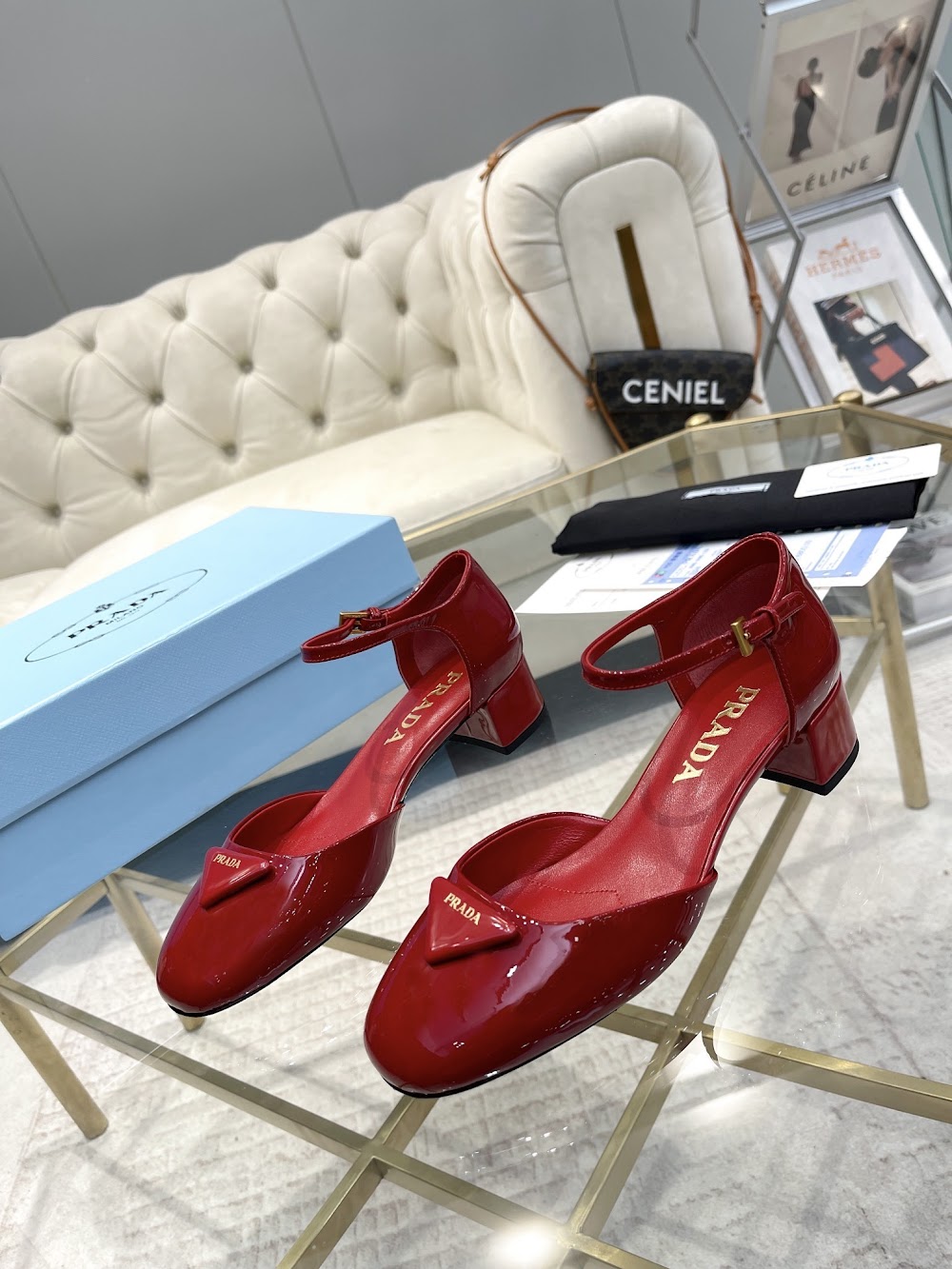 Dragons Bags Prada Luxury Heels --52964