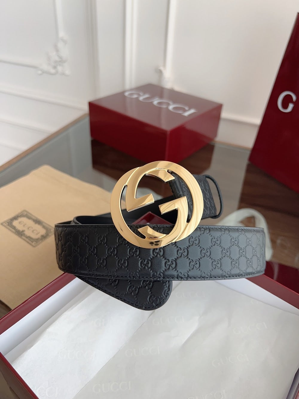 Dragons Bags Guccin Luxury Belt --105040