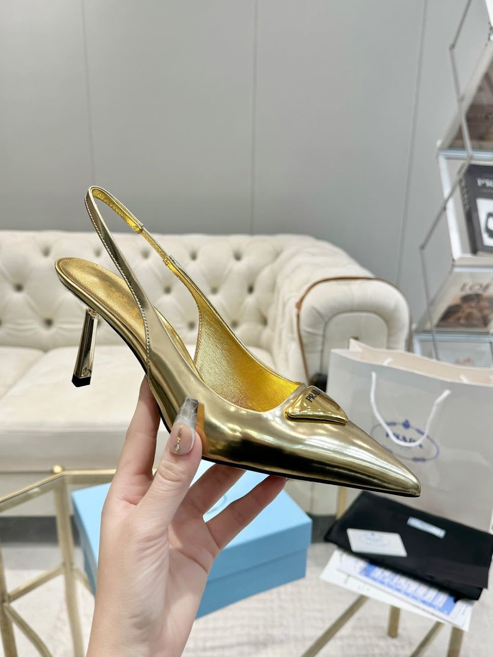Dragons Bags Prada Luxury Heels --53454