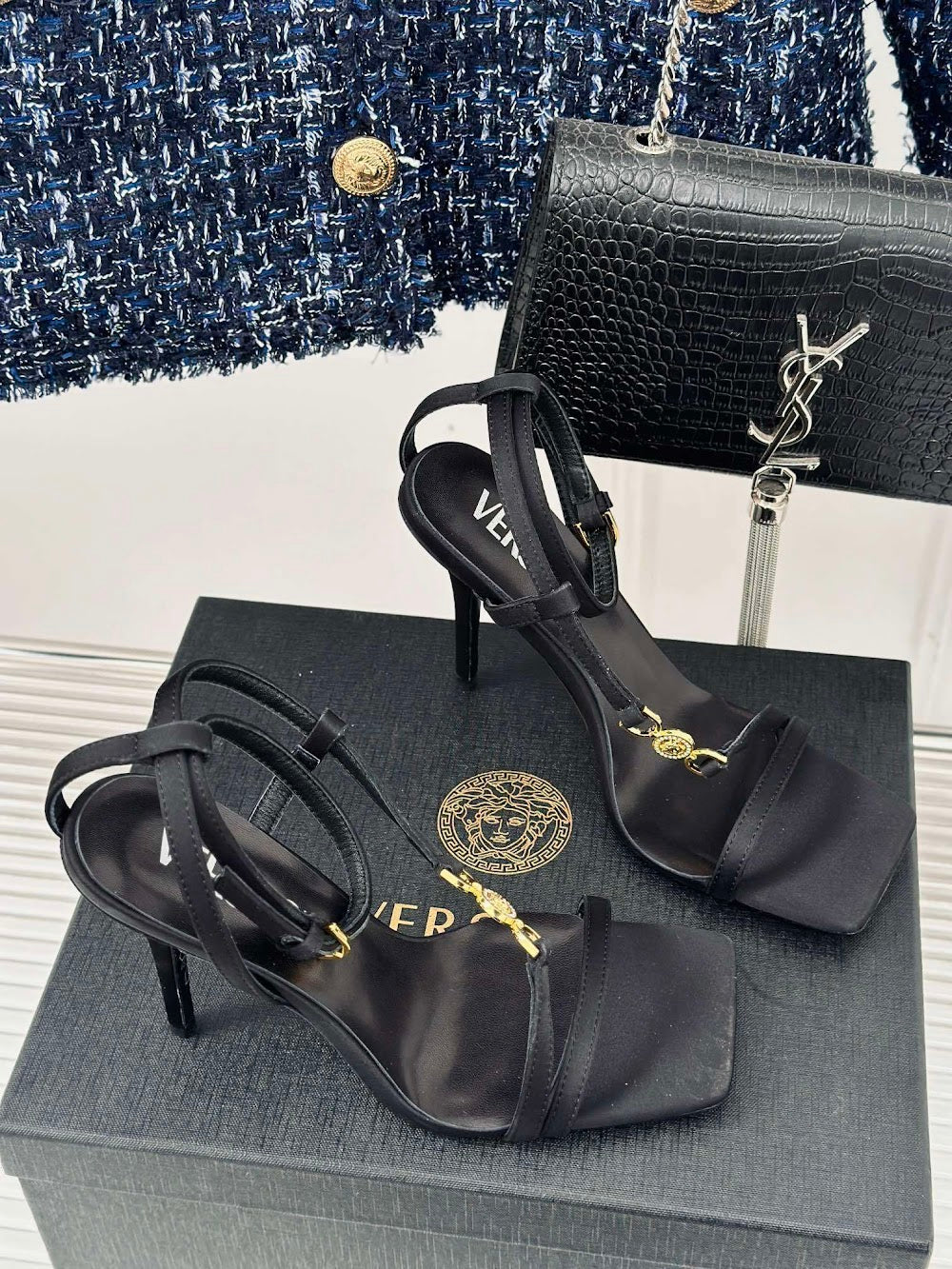 Dragons Bags Versace Luxury Heels --50939