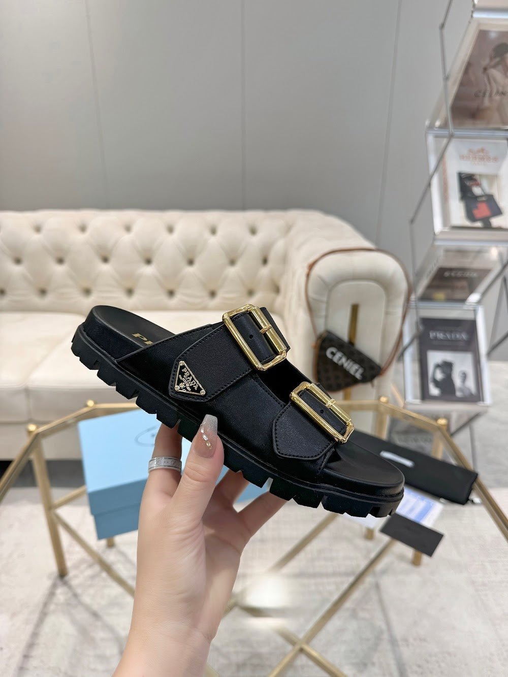 Dragons Bags Prada Luxury Heels --53017