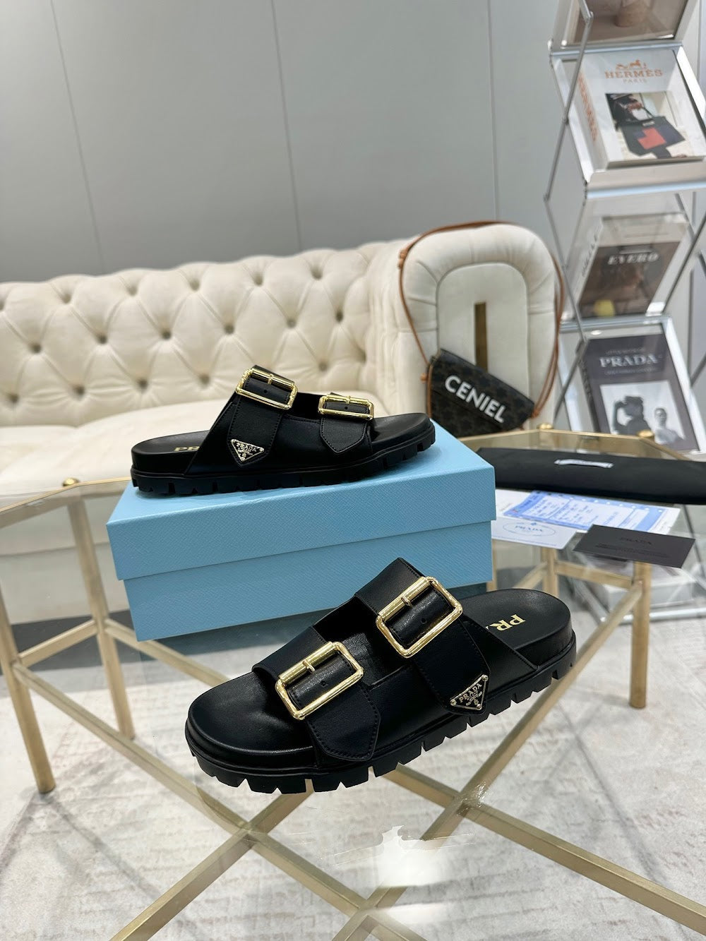Dragons Bags Prada Luxury Heels --53017