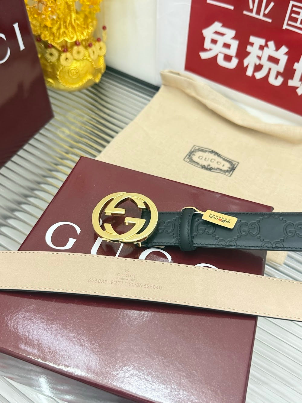 Dragons Bags Guccin Luxury Belt --105470