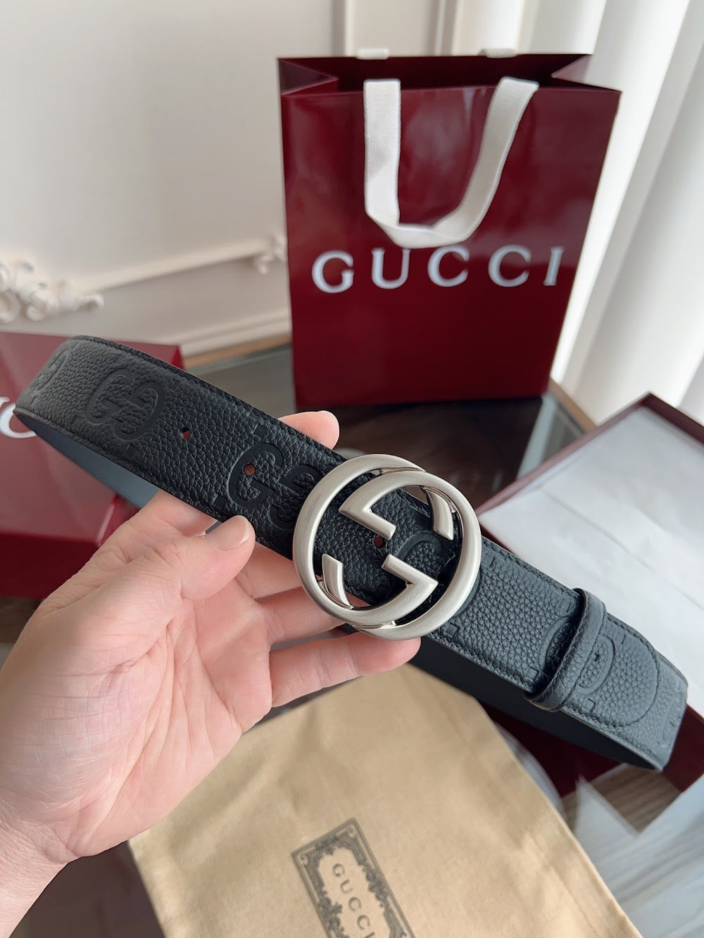 Dragons Bags Guccin Luxury Belt --105078