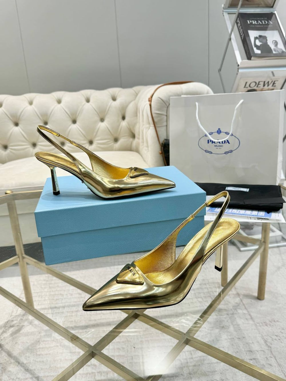 Dragons Bags Prada Luxury Heels --53454