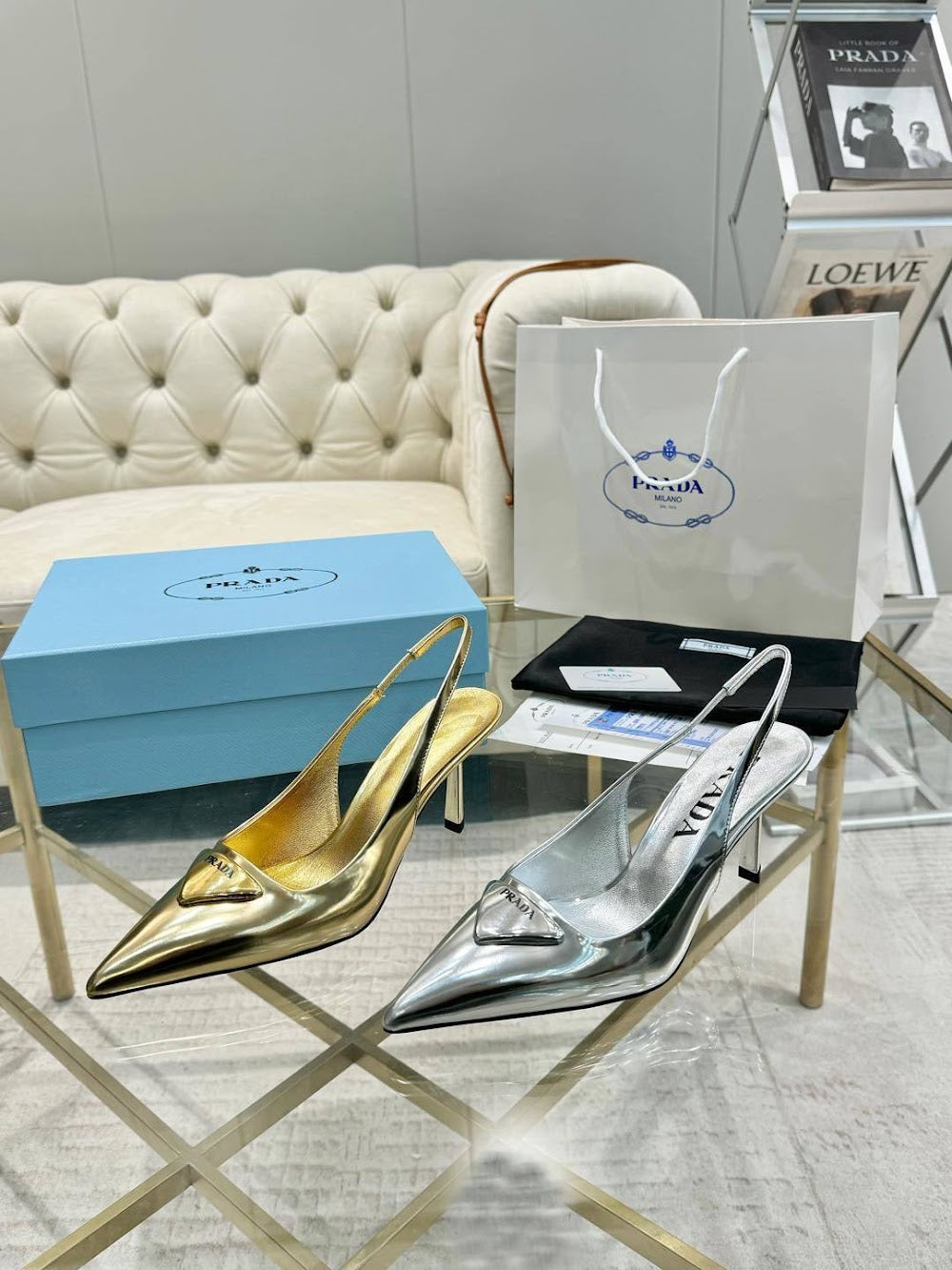 Dragons Bags Prada Luxury Heels --53454