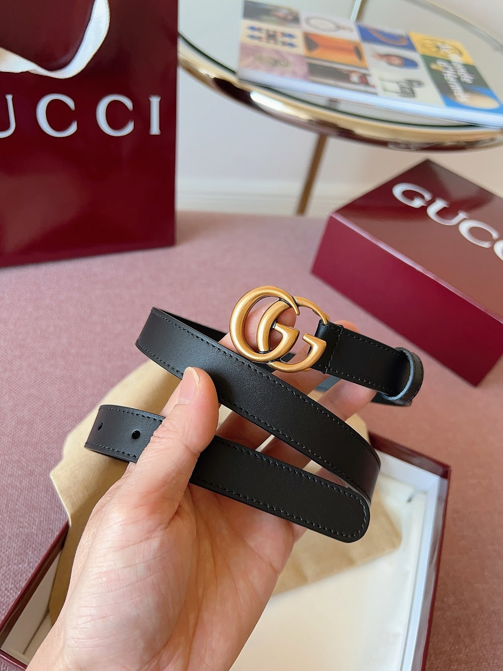 Dragons Bags Guccin Luxury Belt --108492