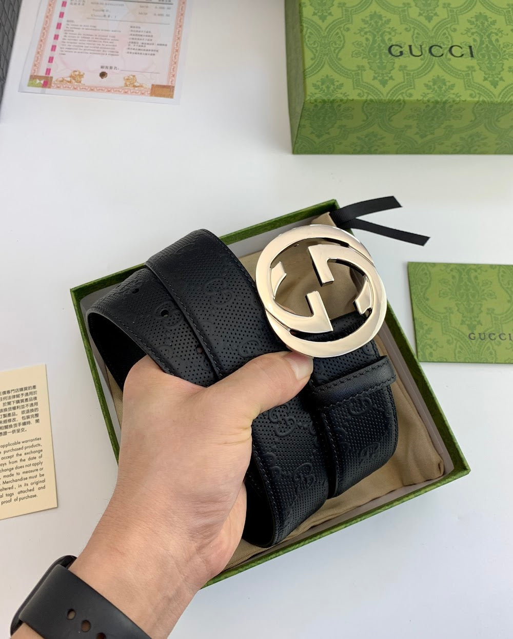 Dragons Bags Guccin Luxury Belt --105609
