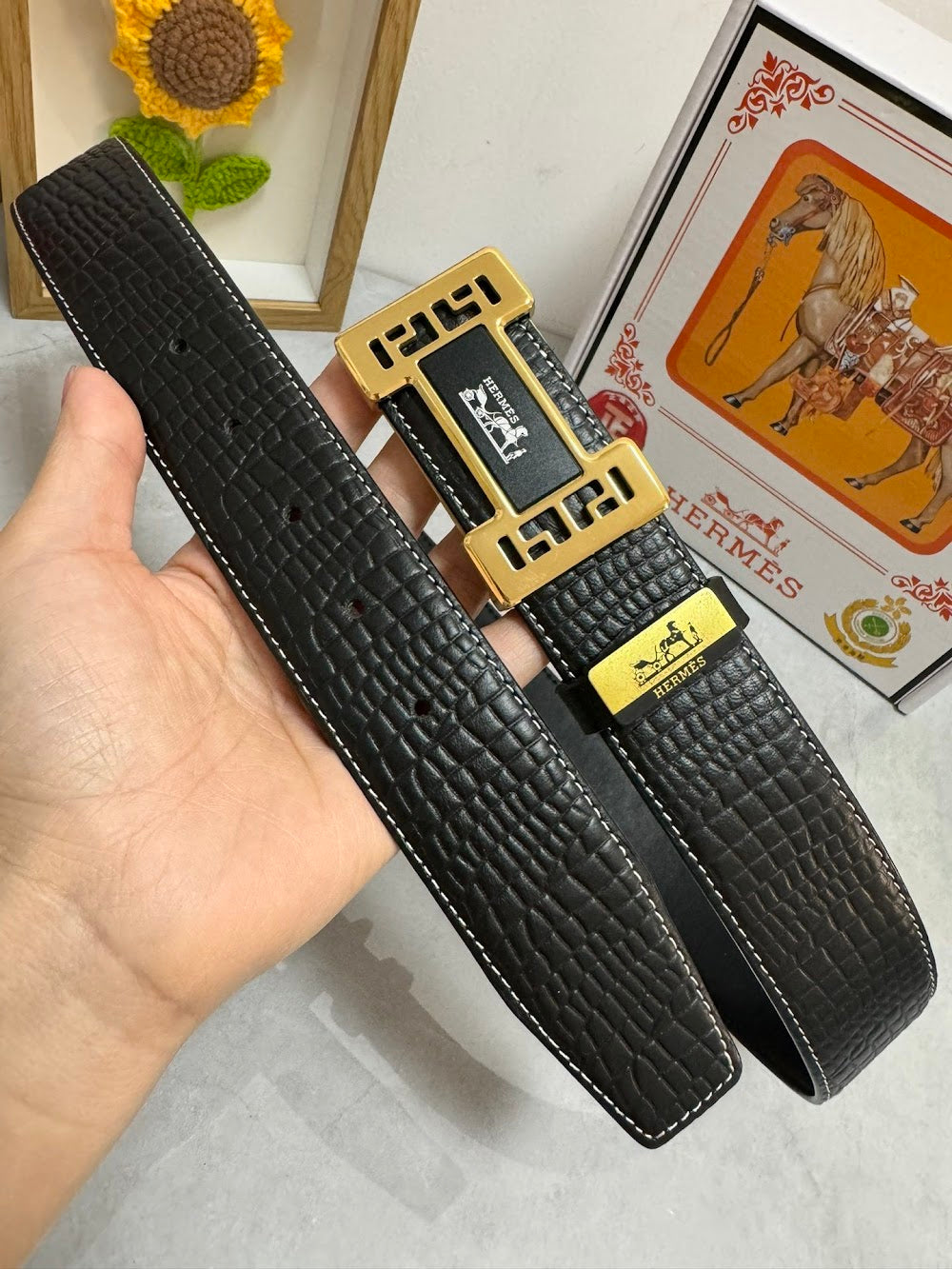 Dragons Bags Hermesn Luxury Belt --106087