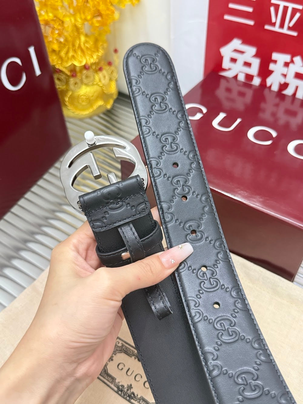Dragons Bags Guccin Luxury Belt --108322