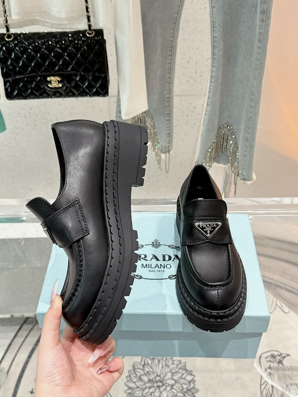 Dragons Bags Prada Luxury Heels --53310