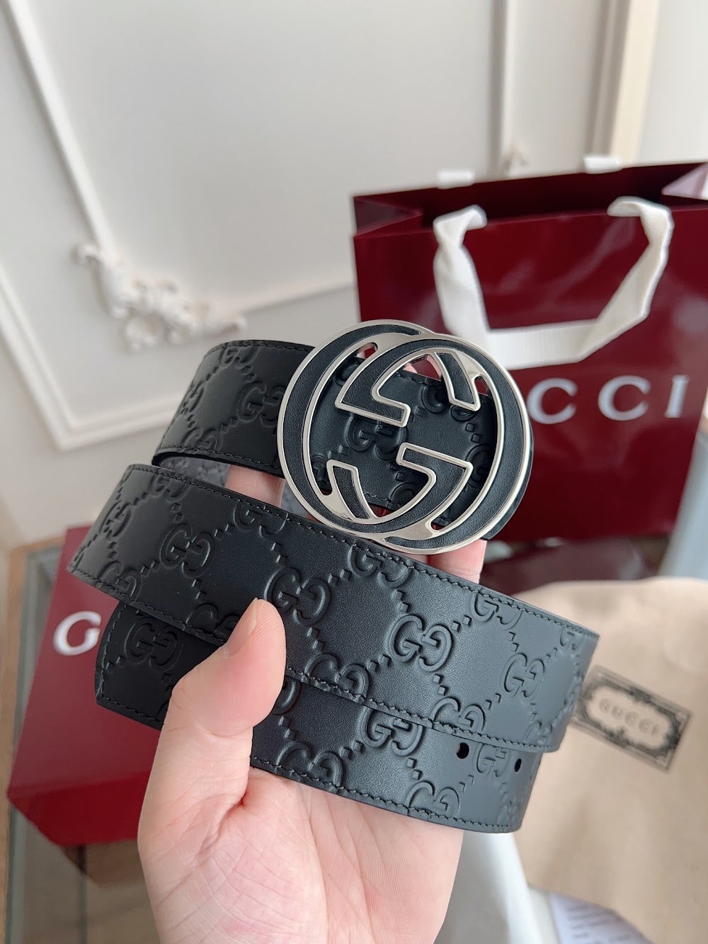 Dragons Bags Guccin Luxury Belt --108486