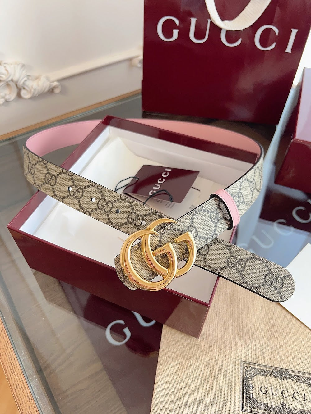 Dragons Bags Guccin Luxury Belt --105741
