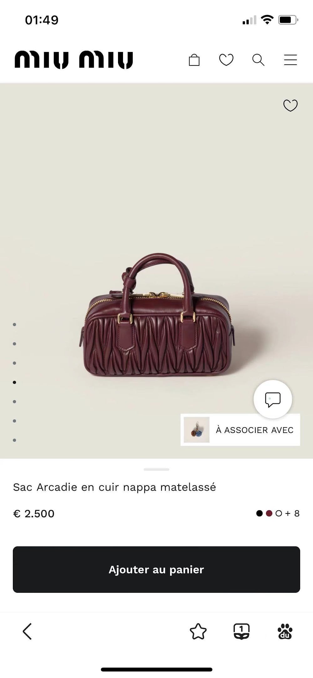 Dragons Bags Miun Miun Luxury Bag --122530