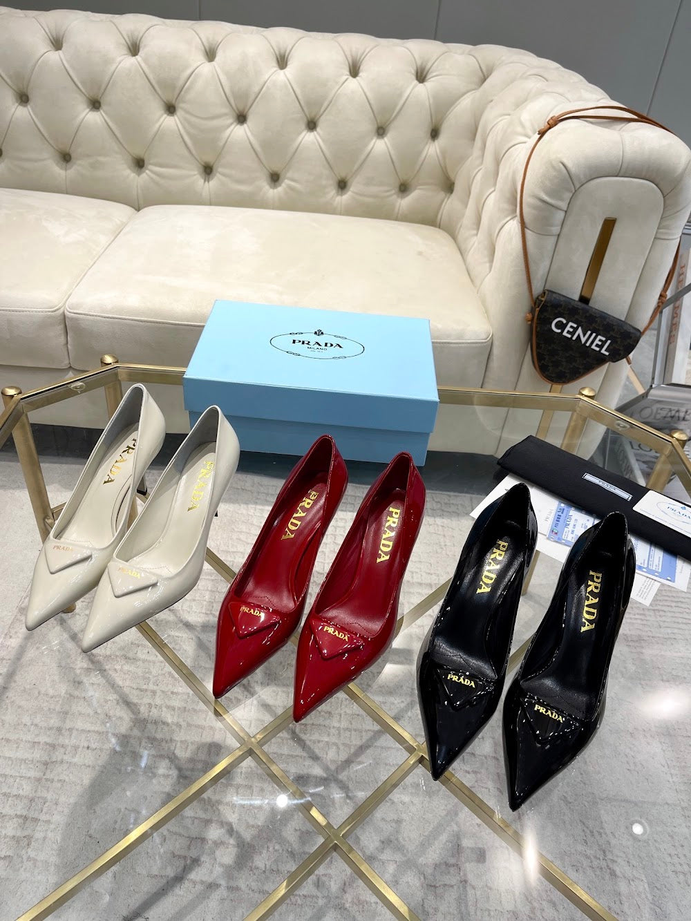 Dragons Bags Prada Luxury Heels --53358